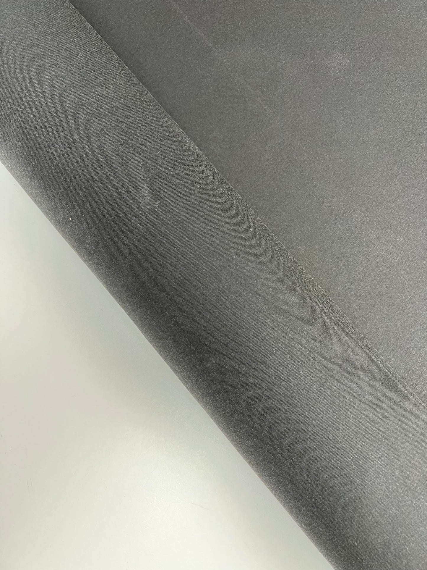Gray Waxed Cotton Fabric