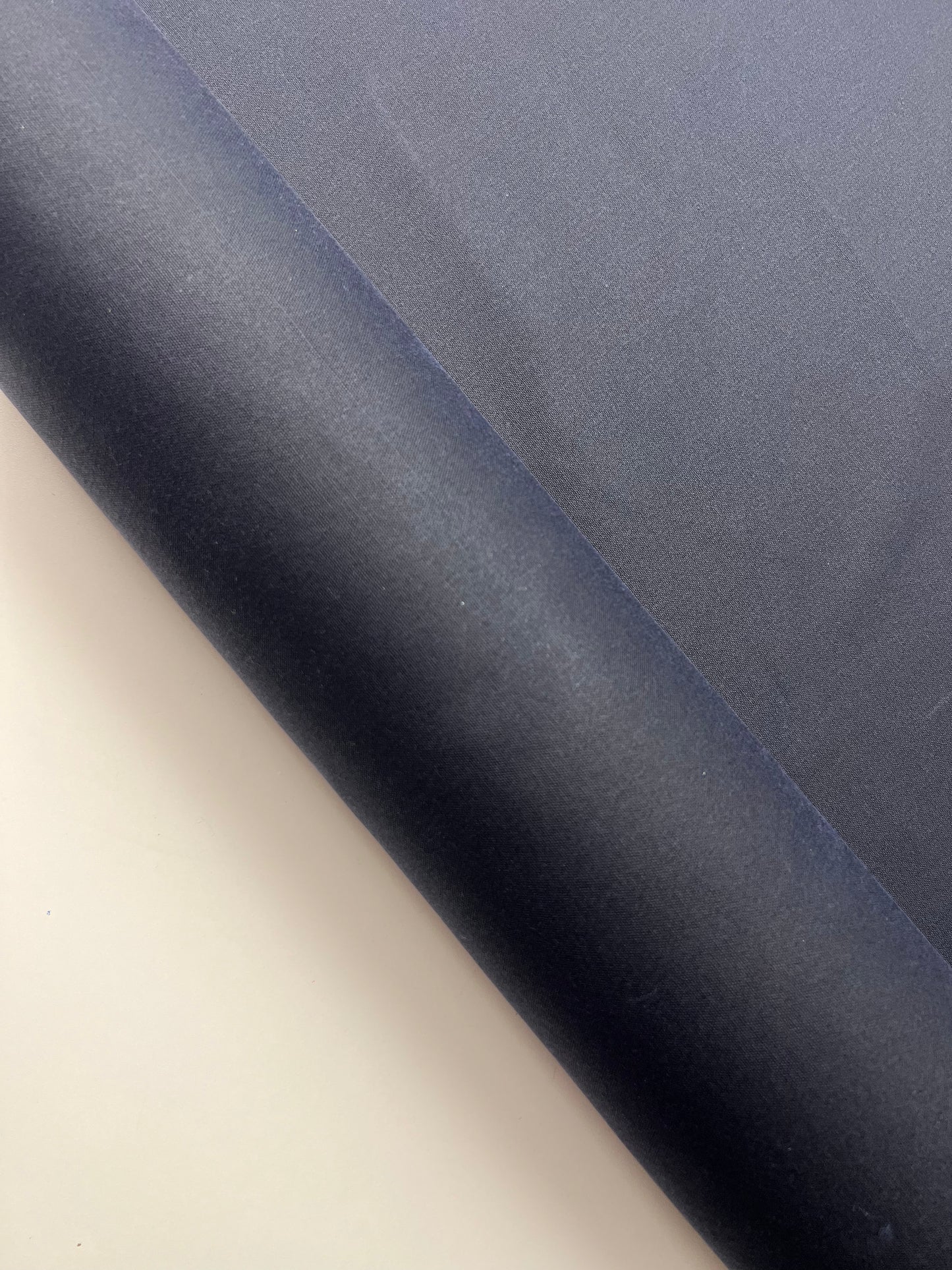 Blue Waxed Cotton Fabric