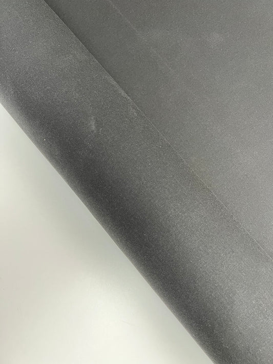 Gray Waxed Cotton Fabric